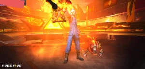 Conta de free fire com itens e passes antigos e bandeirão...