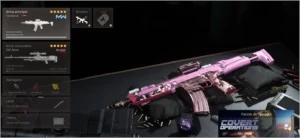 CONTA WARZONE ROZE CAMOS GOLD - Call of Duty COD