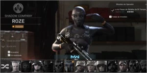 CONTA WARZONE ROZE CAMOS GOLD - Call of Duty COD