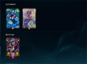 Conta lol com várias skins - League of Legends