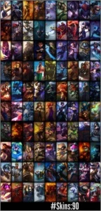 Conta Season 2, Várias skins! - League of Legends LOL