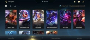 Conta League of Legends - Wild Rift - League of Legends: Wild Rift LOL WR