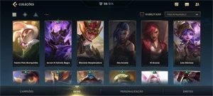 Conta League of Legends - Wild Rift - League of Legends: Wild Rift LOL WR