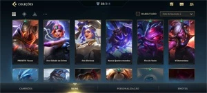 Conta League of Legends - Wild Rift - League of Legends: Wild Rift LOL WR