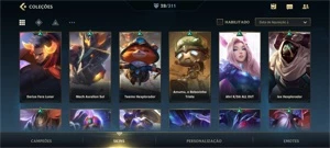 Conta League of Legends - Wild Rift - League of Legends: Wild Rift LOL WR