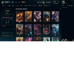 Conta League Of Legends, Lvl 492, Platina Iv, 195 Skins, 234 LOL