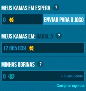 100 MIl KAMAS Dakal 5 Dofus 3.0