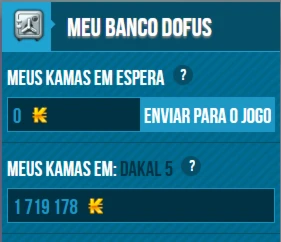 100 MIl KAMAS Dakal 5 Dofus 3.0