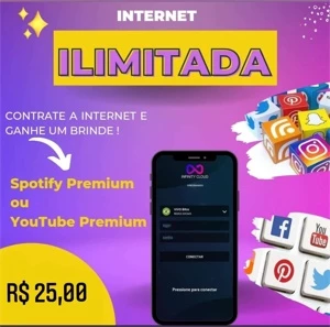 Internet Móvel Ilimitada (leia a descrição) - Outros