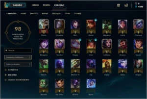 Diamond IV e Platina II - League of Legends LOL