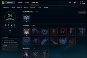 Diamond IV e Platina II - League of Legends LOL