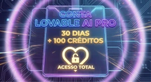 Lovable Ai Pro 30 Dias + 100 Créditos - Acesso Total - Assinaturas e Premium