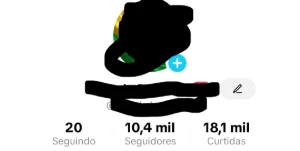 Conta Tik Tok 10K De Seguidores - Redes Sociais