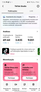 Conta Tik Tok 10K De Seguidores - Redes Sociais