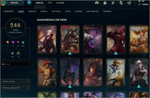 Conta League of Legends com EA para troca de nome LOL
