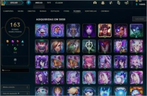 Conta League of Legends com EA para troca de nome LOL