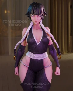 Soi Fon 3D - Arquivo STL para impressão 3D