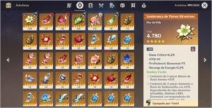 CONTA GENSHIN IMPACT DILUC + VENTI + ZHONLI AR 48