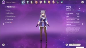AR 44 Eula + Kequing + 20k de gemas é benção ativa! - Genshin Impact