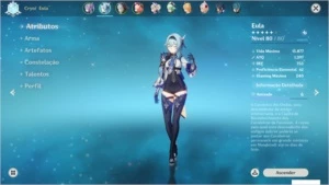 AR 44 Eula + Kequing + 20k de gemas é benção ativa! - Genshin Impact