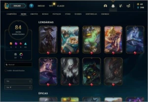 Vendo conta league of legends LOL