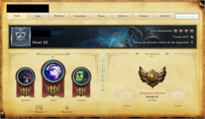 Vendo Conta Bronze 3 - League of Legends LOL