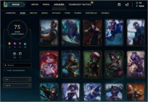 Plat 4 / Todos os champs - League of Legends LOL