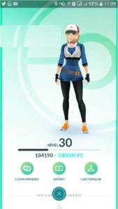 Conta Pokemon Go Level 30 - Pokémon