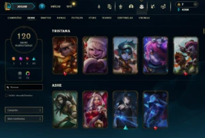 Conta Full Acesso - 120 Skins - Main Adc - Beta Latam - League of Legends LOL