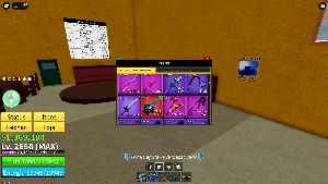 Conta blox fruits level max com CDK e kitsune - Roblox