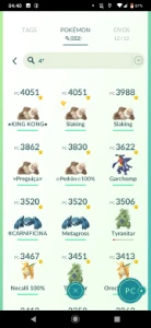 Conta 2016 Muitos Shinys e Tudo - Pokémon
