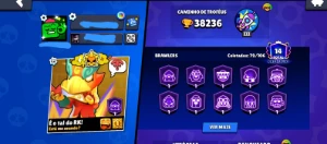 Conta Og 2018 • 38K Troféus • Shelly Estelar ⭐ - Brawl Stars