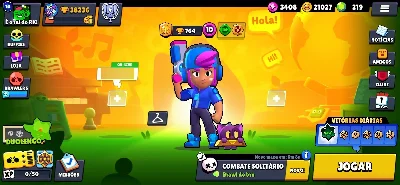 Conta Og 2018 • 38K Troféus • Shelly Estelar ⭐ - Brawl Stars
