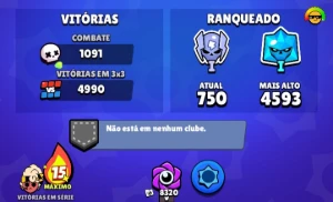Conta Og 2018 • 38K Troféus • Shelly Estelar ⭐ - Brawl Stars