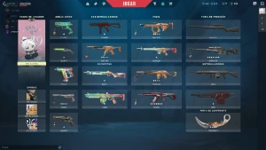 conta valorant karambit/ vandal chrono/ op origem/full acess