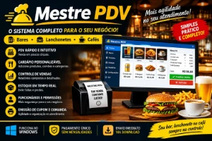 Mestre PDV – Sistema de PDV para Bares, Lanchonetes e Cafés - Outros