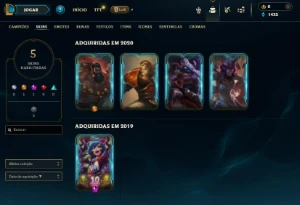 14,90 - Skin Ultimate/Mitica - Full Acesso - Unranked - League of Legends LOL