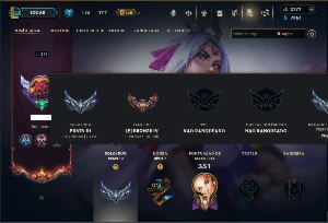 Prata 3 com 100 Champs e 108 Skins + 2 Prestigios - League of Legends LOL