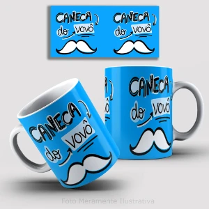 Arte Para Caneca - Avós Vovós e Vovôs - Outros