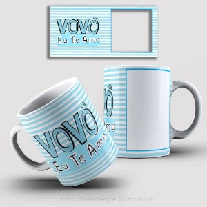Arte Para Caneca - Avós Vovós e Vovôs - Outros