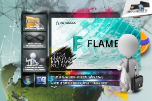 Autodesk Flame 2024 - VITALICIO ( Windows MAC M1 M2 M3 ) - Softwares e Licenças