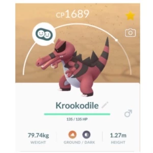 Krookodile - Pokemon go