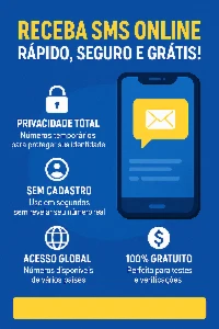 Receba SMS Online de Forma Rápida, Segura e Grátis!