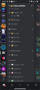 Vendo servidor do discord com 500 mebros e media de 150 on!