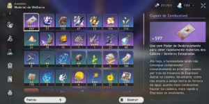 Loba Lvl999 Castorice com cone Conta Honkai Star rail - Honkai: Star Rail