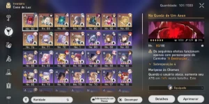 Loba Lvl999 Castorice com cone Conta Honkai Star rail - Honkai: Star Rail