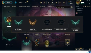 Conta FULL RP Platina - League of Legends LOL