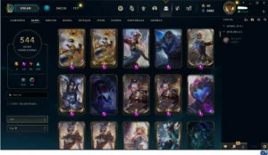 Conta FULL RP Platina - League of Legends LOL