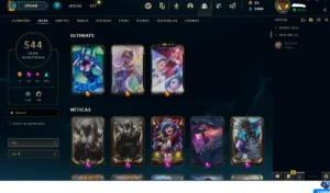 Conta FULL RP Platina - League of Legends LOL