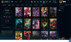 Conta FULL RP Platina - League of Legends LOL